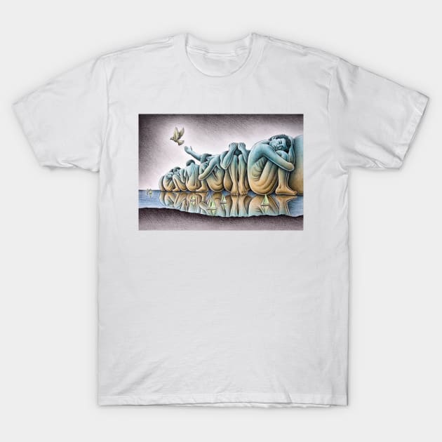 Los Gigantes T-Shirt by benheineart